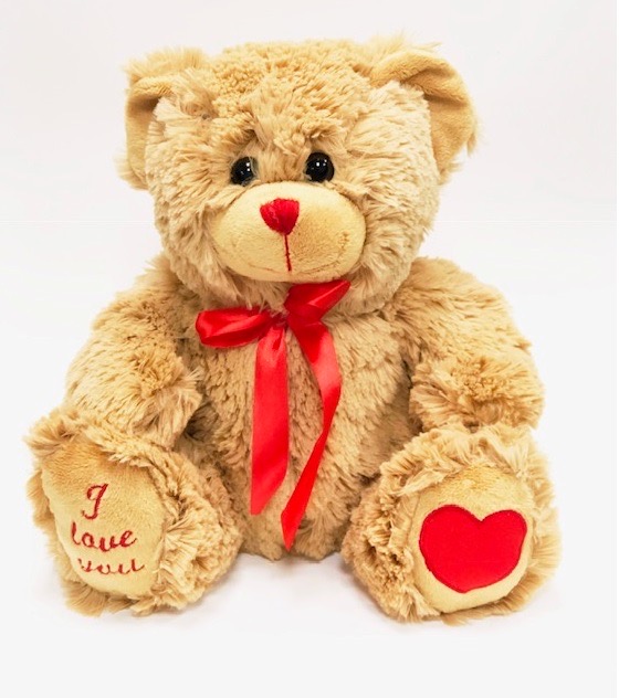 Large Brown Cuddle Love Bears - Florist Gardens Cairns Florists